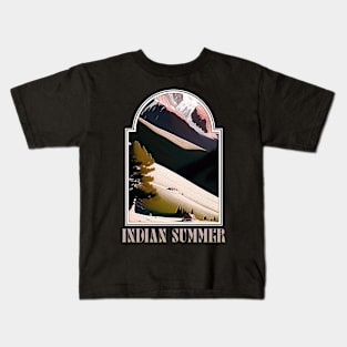 Indian Summer Vibe Kids T-Shirt